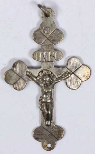 Biedermeier rosenkranz kreuz - biedermeier,