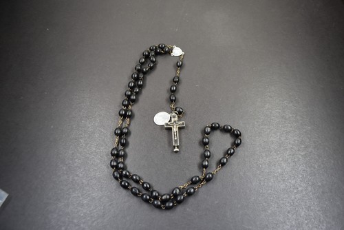 Antiker rosenkranz und kreuz - rosenkranz,