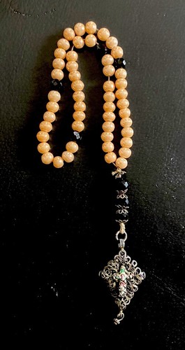 Antiker filigraner rosenkranz - ,