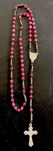 Hübscher antiker rosenkranz - hübscher,