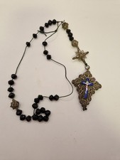 ROSENKRANZ - um 1870 - Kreuz