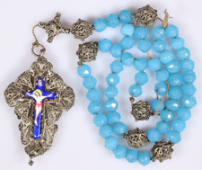 Antiker Biedermeier Rosenkranz