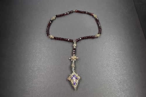 Antiker rosenkranz silber - antiker,