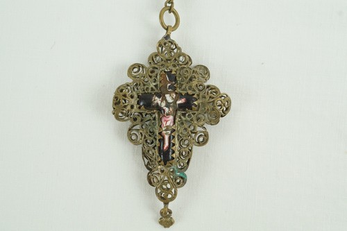 Antiker biedermeier rosenkranz - antiker,