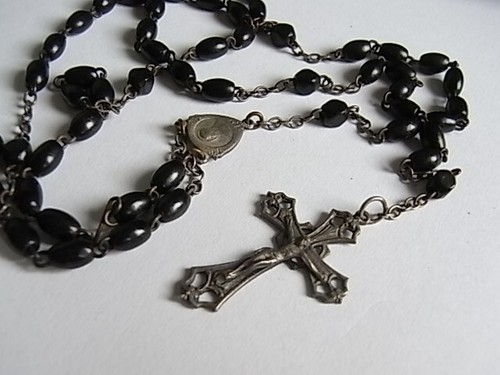 Antik rosenkranz kreuz - antik,