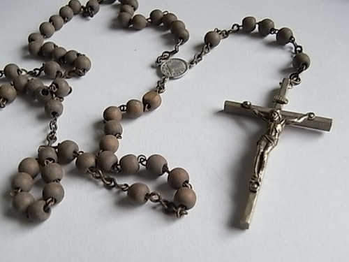 Antik groß rosenkranz - ,