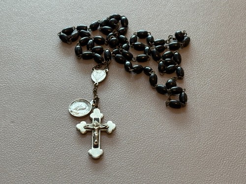 Antiker schwarzer rosenkranz - antiker,