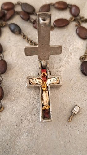 Altes reliquienkreuz - altes,