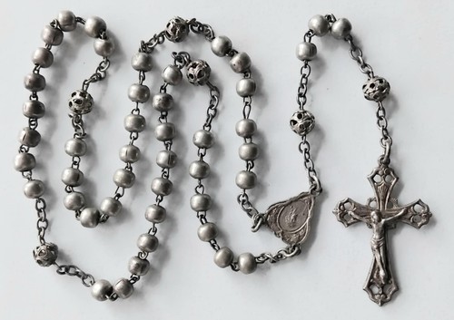 Antiker skapulier rosenkranz - ,